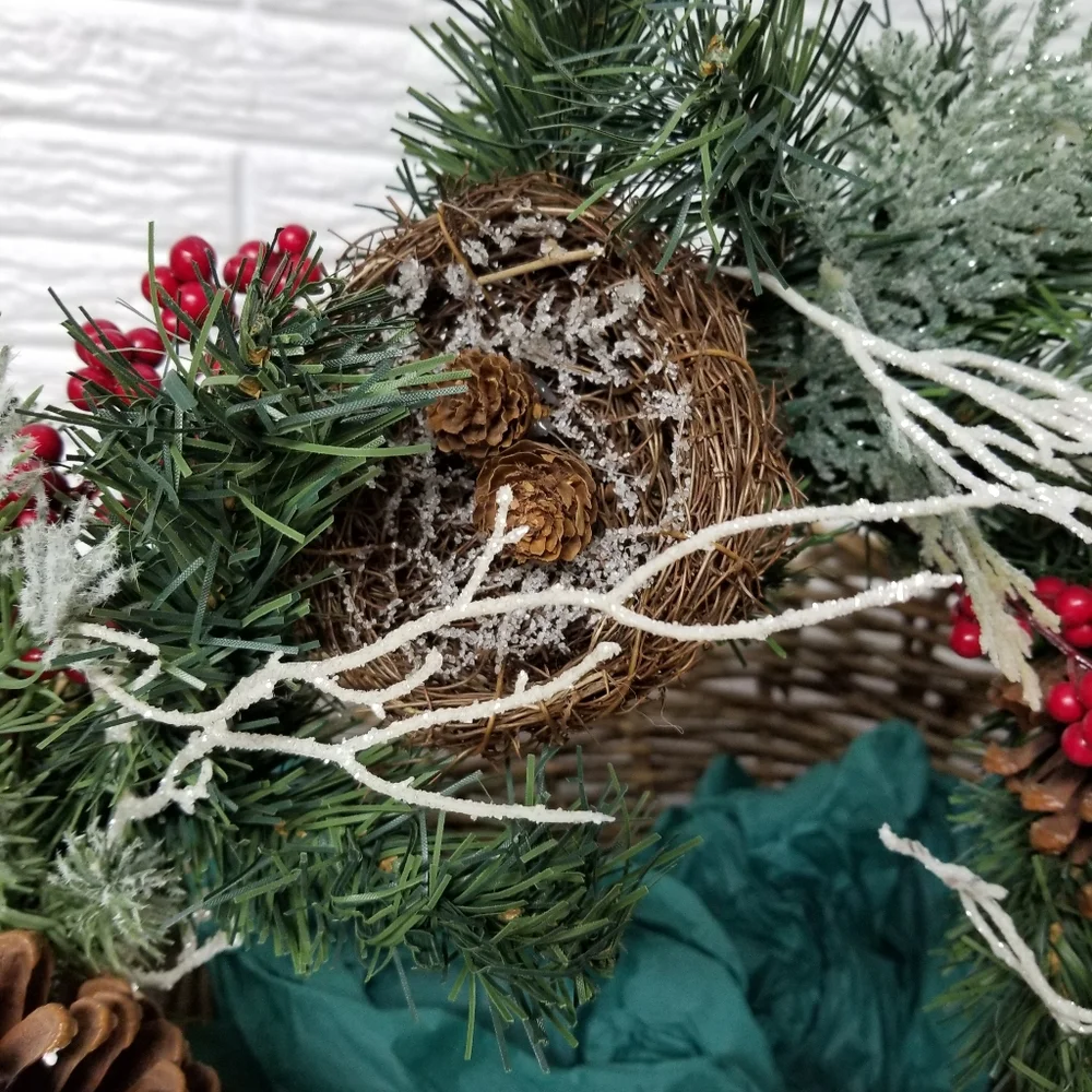 Nature/bird wreath